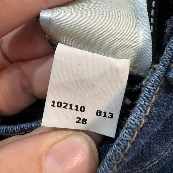 7FAM Maternity Stretch Panel Josefina Jeans Size 28 EUC - Picture 7 of 7